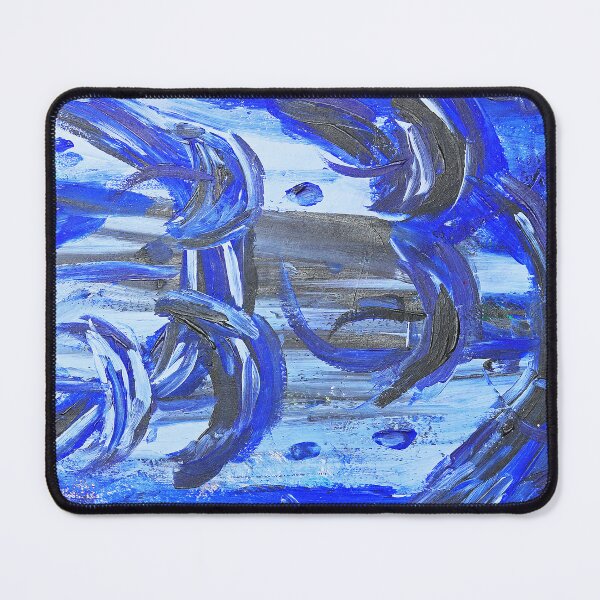 Item preview, Blues Mood Painting designed and sold by Cherish4Life.