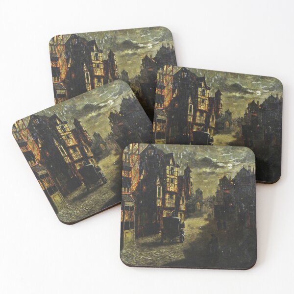 Item preview, Victorian London scene designed and sold by Vintage Designs +.