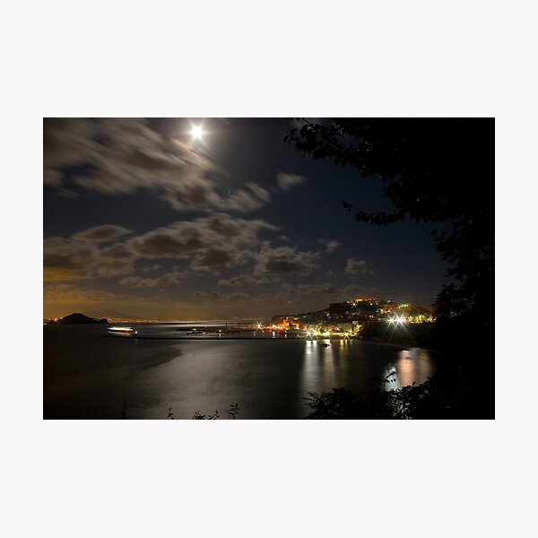 Item preview, Moon over Procida designed and sold by naranzaria.