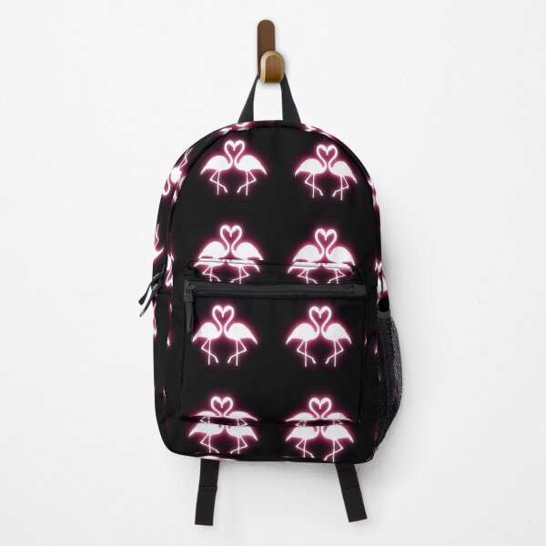 Item preview, Totally Flamazing Neon Pink Flamingo - Black designed and sold by PearlMoonGrapes.