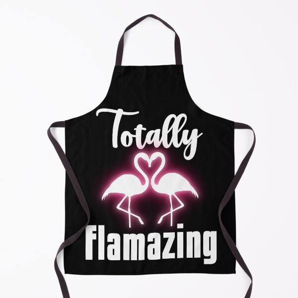 Item preview, Totally Flamazing Neon Pink Flamingo - Black designed and sold by PearlMoonGrapes.