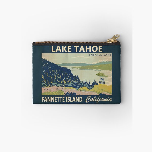 Item preview, Lake Tahoe Fannette Island Vintage designed and sold by KrisSidDesigns.