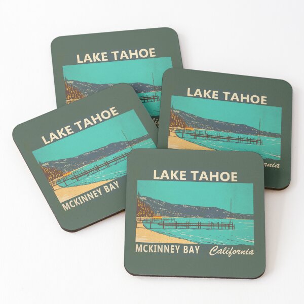 Item preview, Lake Tahoe McKinney Bay Vintage designed and sold by KrisSidDesigns.