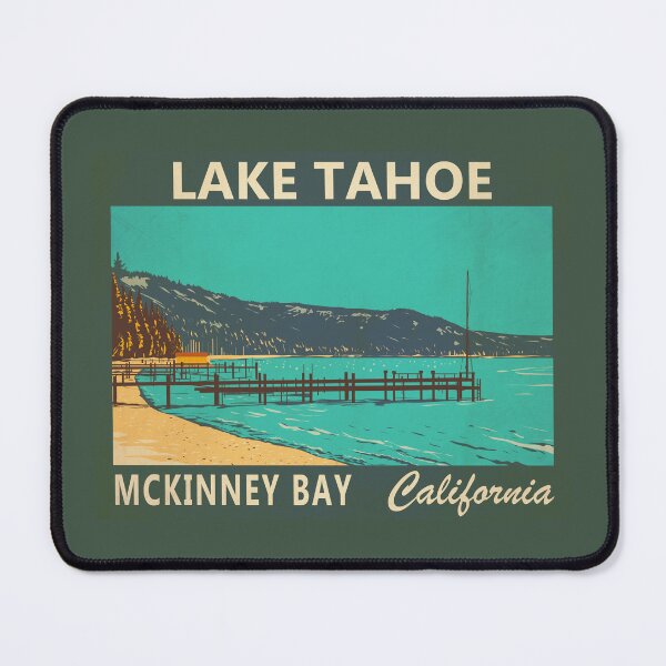 Item preview, Lake Tahoe McKinney Bay Vintage designed and sold by KrisSidDesigns.