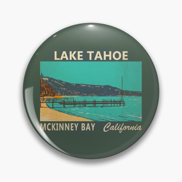 Item preview, Lake Tahoe McKinney Bay Vintage designed and sold by KrisSidDesigns.