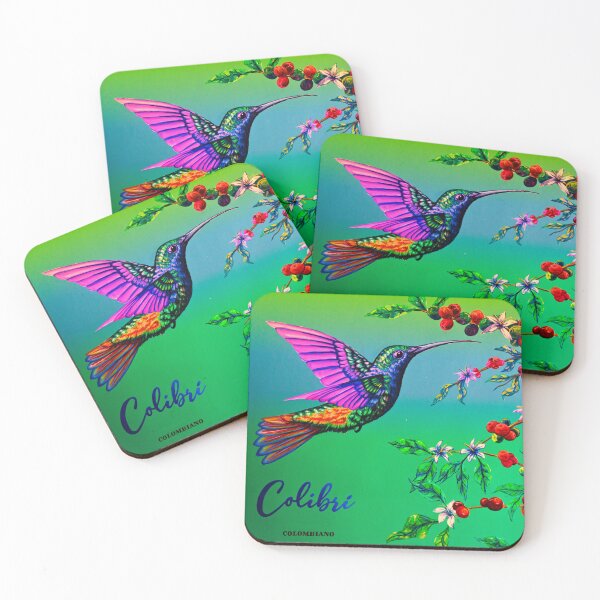 Item preview, Hummingbird Mural In Santa Elena, Colombia designed and sold by alabca.