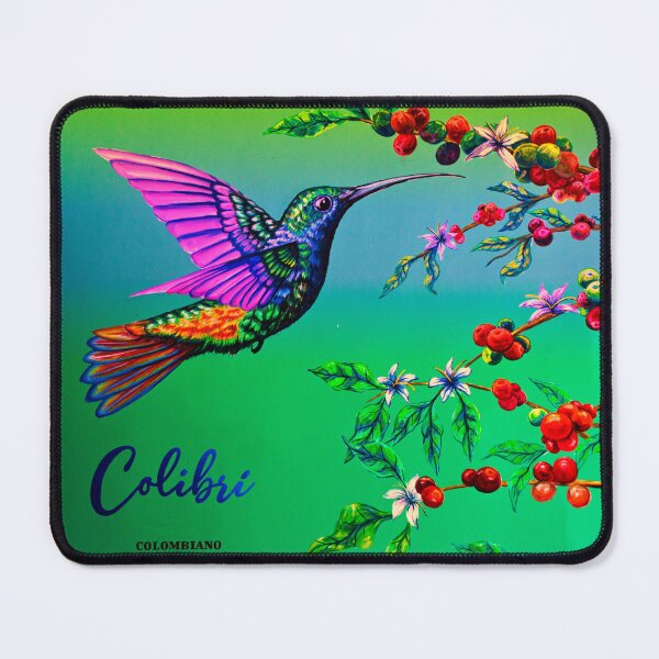 Item preview, Hummingbird Mural In Santa Elena, Colombia designed and sold by alabca.
