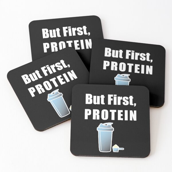 Item preview, But First, Protein designed and sold by BrittanyRathel.