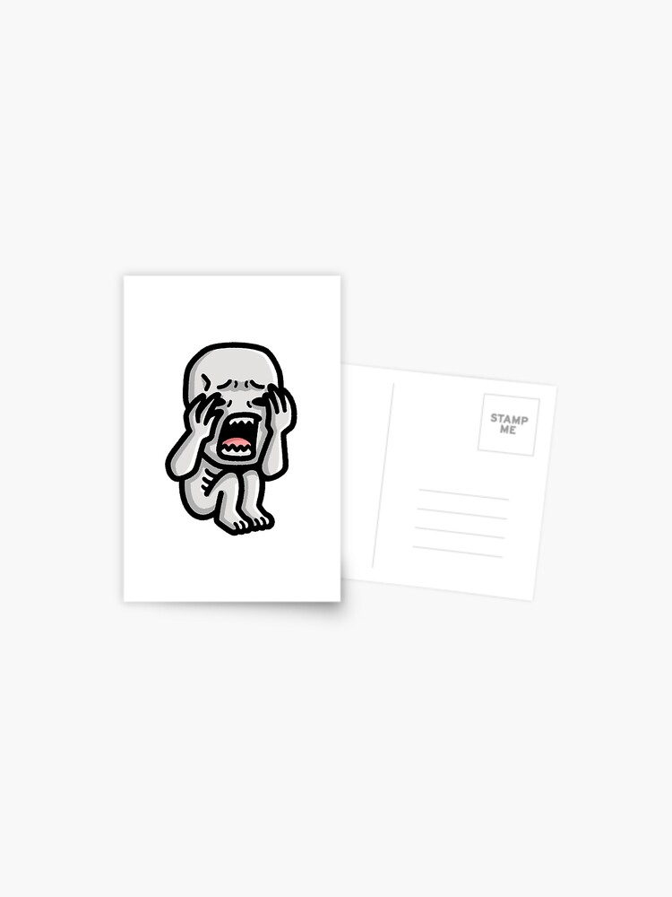 SCP-096 Shy Guy Sticker for Sale by BusinessTanuki