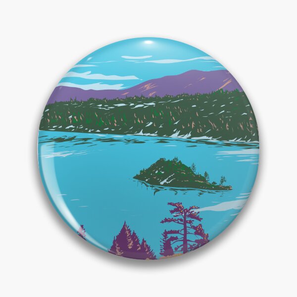 Item preview, Lake Tahoe Coquette Island Vintage designed and sold by KrisSidDesigns.