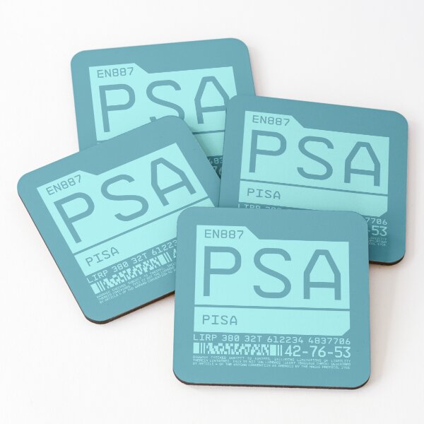 Artikelvorschau, Luggage Tag C - PSA Pisa Italy entworfen und verkauft von VoodooCircus.