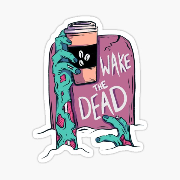 Vista previa del artículo con la obra «Despertar a los muertos», diseñado y vendido por Jess.a.creates.