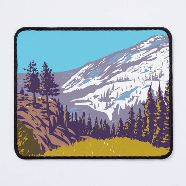 Item preview, Phipps Peak Sierra Nevada California Vintage designed and sold by KrisSidDesigns.