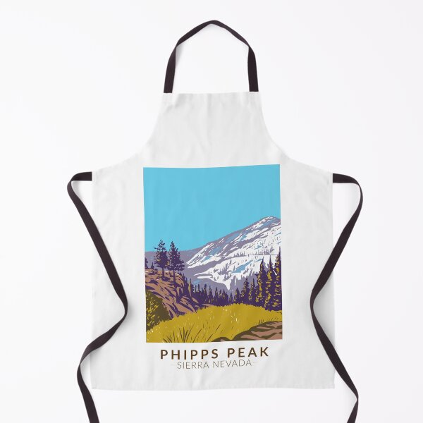 Item preview, Phipps Peak Sierra Nevada California Vintage designed and sold by KrisSidDesigns.