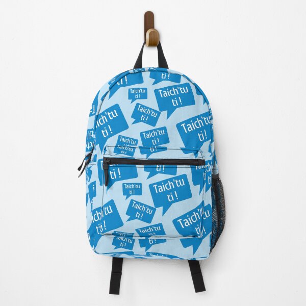 Item preview, Belgian expression which means "Shut up" in a blue comic bubble designed and sold by PausePapote.