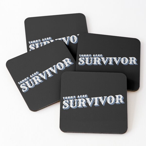 Item preview, Vintage Tummy Ache Survivor designed and sold by Denti Kanys ⭐⭐⭐⭐⭐.