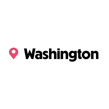 Artwork thumbnail, Washington Map by Rajadrone