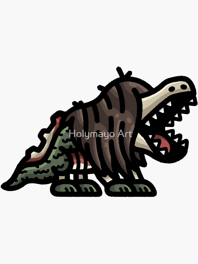 SCP-682 Hard-to-Destroy Reptile *HIGH QUALITY* | Art Board Print