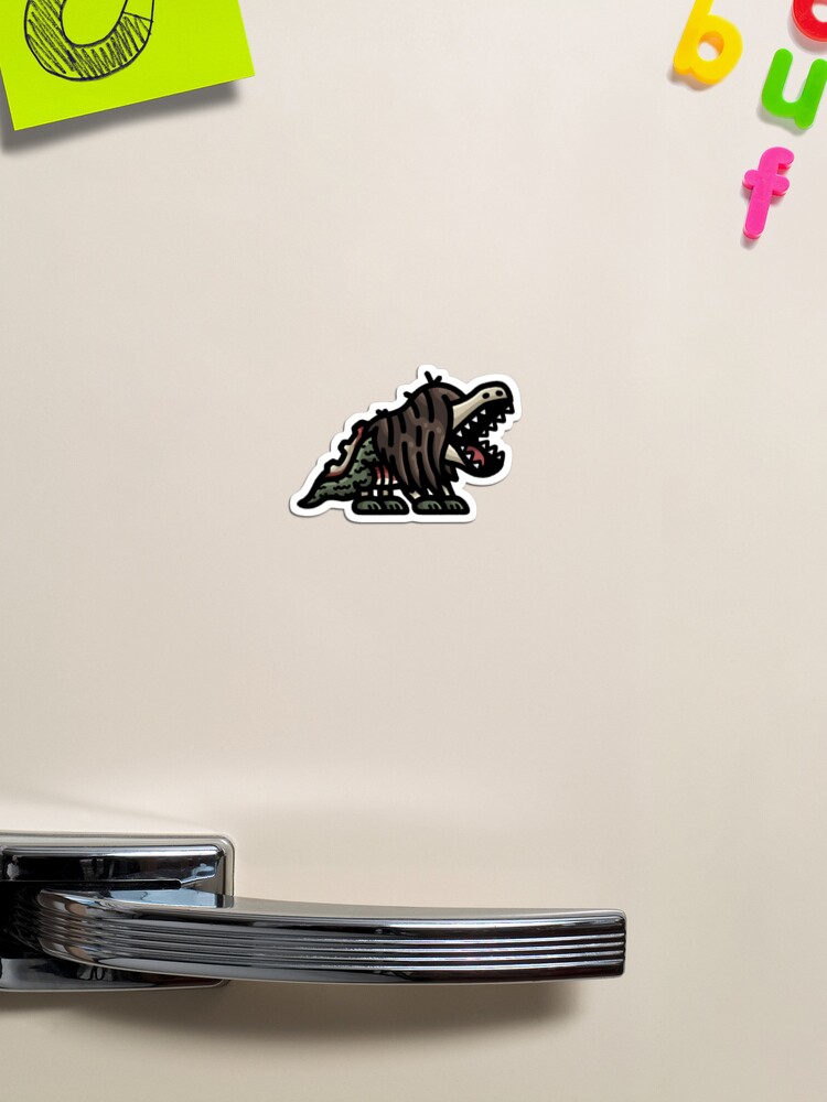 SCP 682 Cute Chibi Hard to Destroy Reptile Sticker 