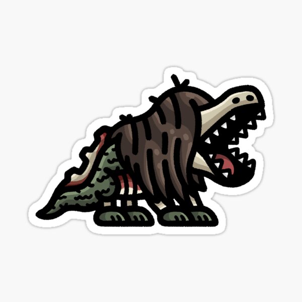 SCP-682 Holographic Sticker 