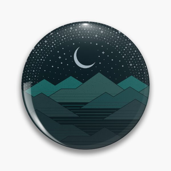 Between The Mountains And The Stars Pin