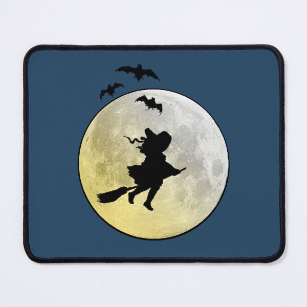 Item preview, Halloween witch (blue) designed and sold by Madame Memento.