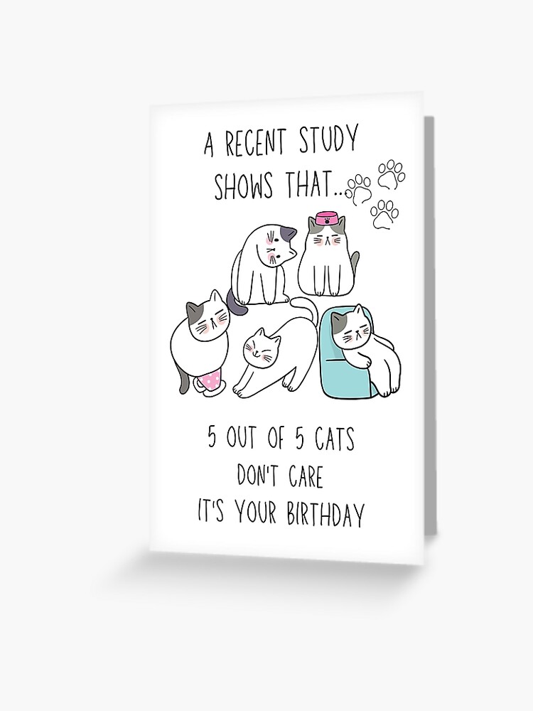 Cat Dad Birthday Gifts, Cat Dad Birthday Cards