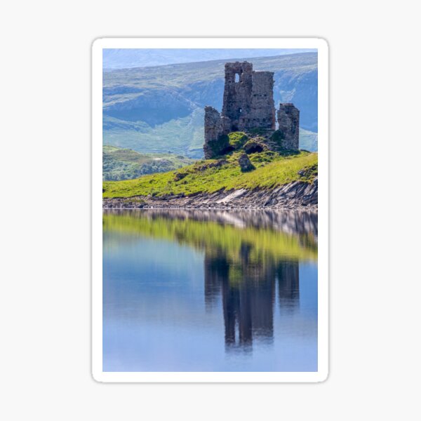 Item preview, Ardvreck Castle Reflections on Loch Assynt designed and sold by derekbeattie.