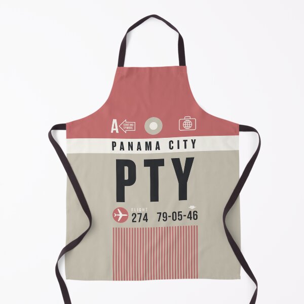 Item preview, Luggage Tag A - PTY Panama City designed and sold by VoodooCircus.