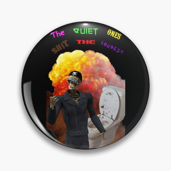 Item preview, Quiet Shitter designed and sold by CrozDogs.