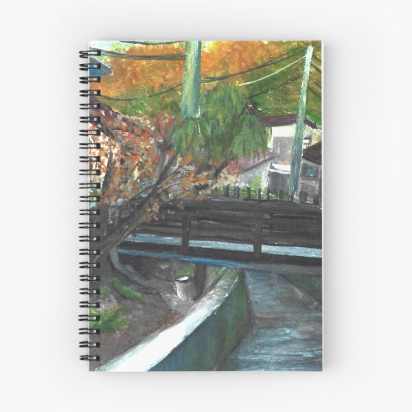 Item preview, Japan Countryside - Gouache Painting designed and sold by melsbtw.