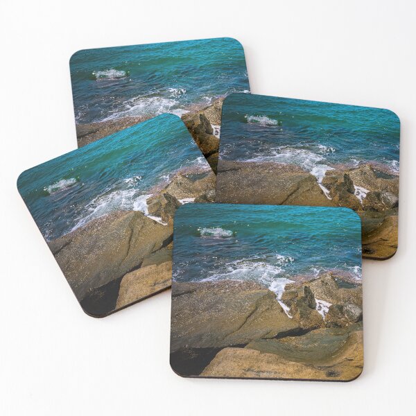 Item preview, Summer Sea Waves Rocks Travel Nature  designed and sold by eleonoraingrid.