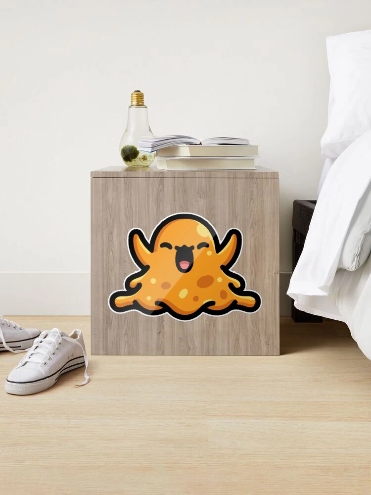 SCP 999 The Tickle Monster - hug monster slime chibi kawaii cute cartoon  art design | Sticker