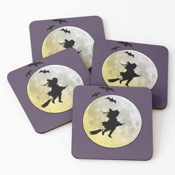 Item preview, Halloween witch (purple) designed and sold by Madame Memento.