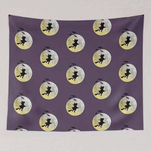 Item preview, Halloween witch (purple) designed and sold by Madame Memento.
