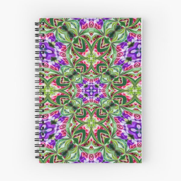 Item preview, Purple flower pattern designed and sold by Patternflower.