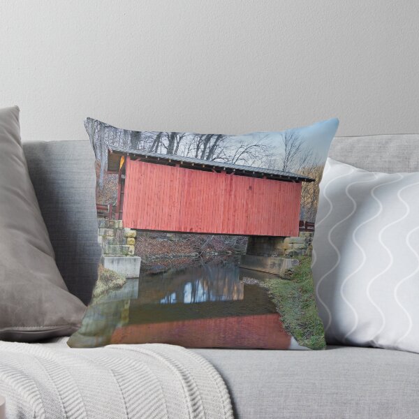 Item preview, Fish Creek Covered Bridge designed and sold by Kenneth Keifer.