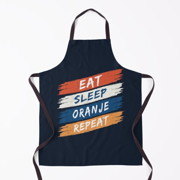 Item preview, Eat Sleep Oranje Repeat - Oranje (Orange Dutch) designed and sold by Numero14.