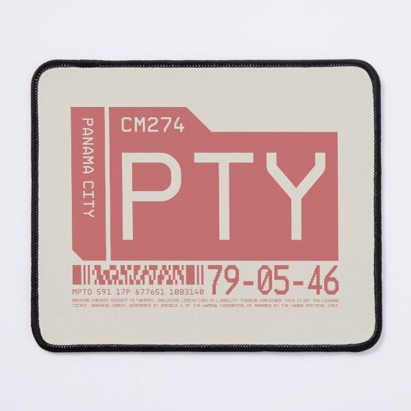 Item preview, Luggage Tag C - PTY Panama City designed and sold by VoodooCircus.