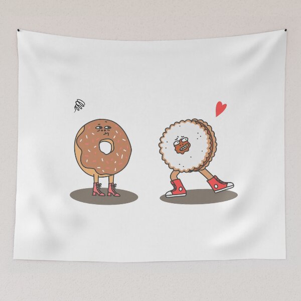 Item preview, Dancing donut couple pack designed and sold by Sticker-Palace-.