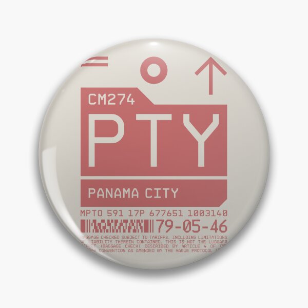 Item preview, Luggage Tag C - PTY Panama City designed and sold by VoodooCircus.