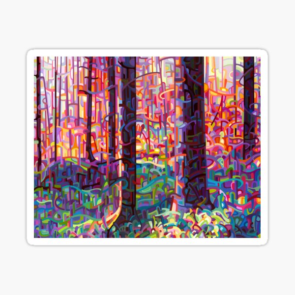 Forest Tapestry - Mandy Budan Sticker