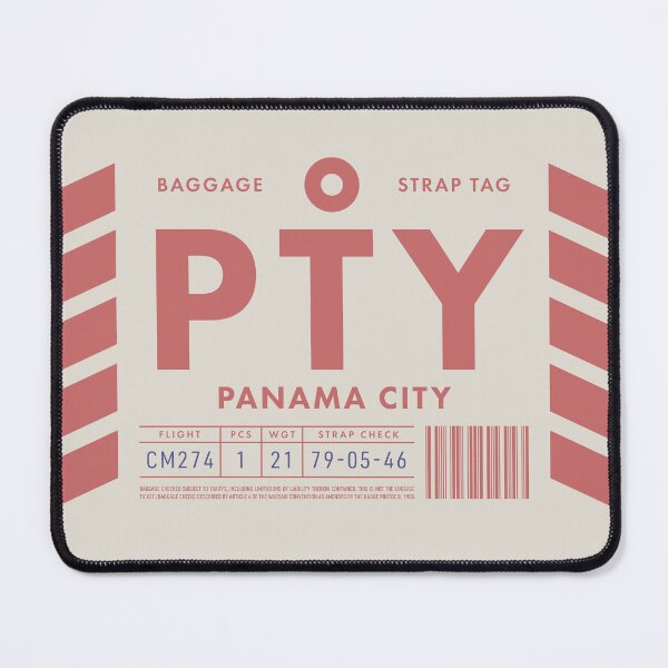 Item preview, Luggage Tag D - PTY Panama City designed and sold by VoodooCircus.
