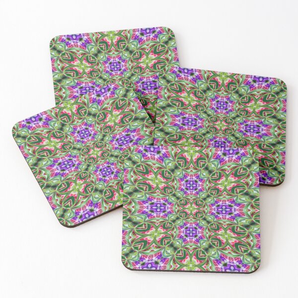 Item preview, Purple flower pattern designed and sold by Patternflower.