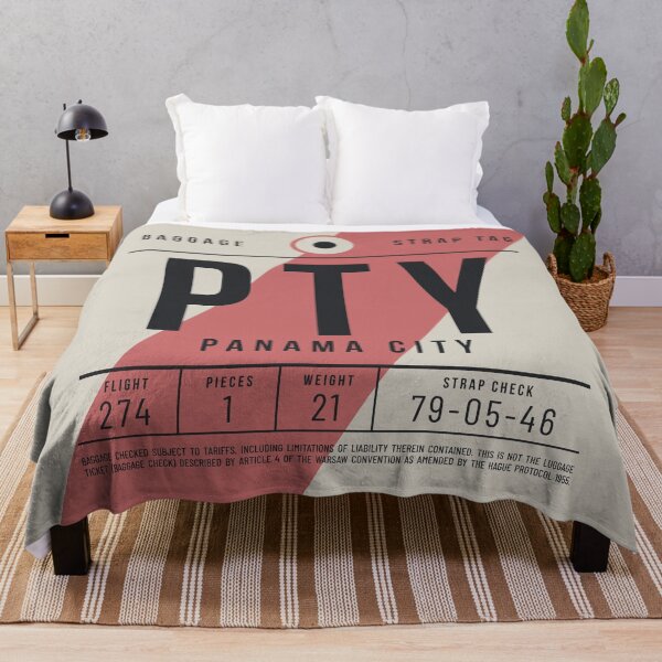 Item preview, Luggage Tag E - PTY Panama City designed and sold by VoodooCircus.