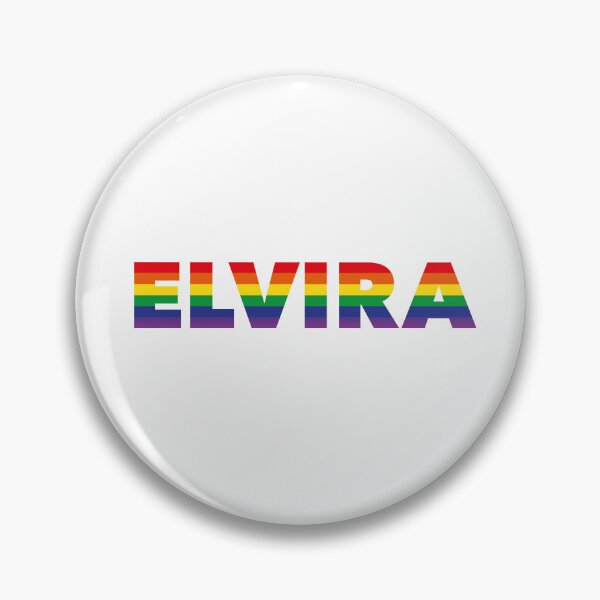 Item preview, Elvira name - Rainbow Flag LGBT Pride Design designed and sold by NameTheory.