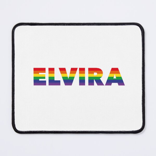 Item preview, Elvira name - Rainbow Flag LGBT Pride Design designed and sold by NameTheory.
