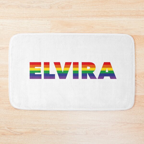 Item preview, Elvira name - Rainbow Flag LGBT Pride Design designed and sold by NameTheory.