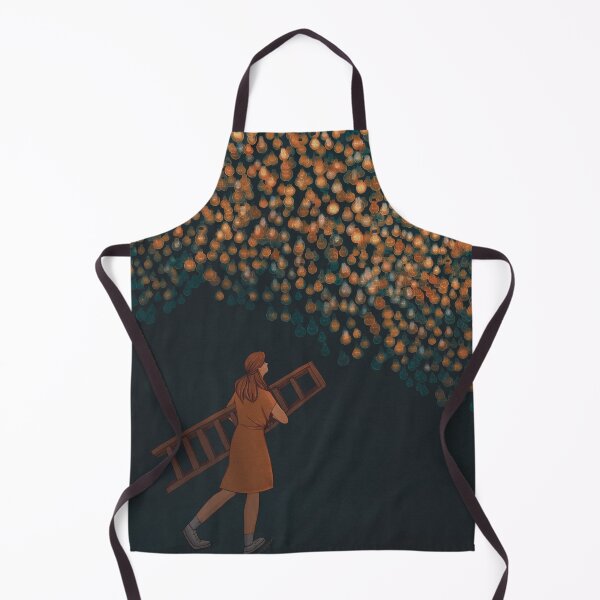 Item preview, Ideas to check | Girl with a ladder and light bulbs designed and sold by natagarl.