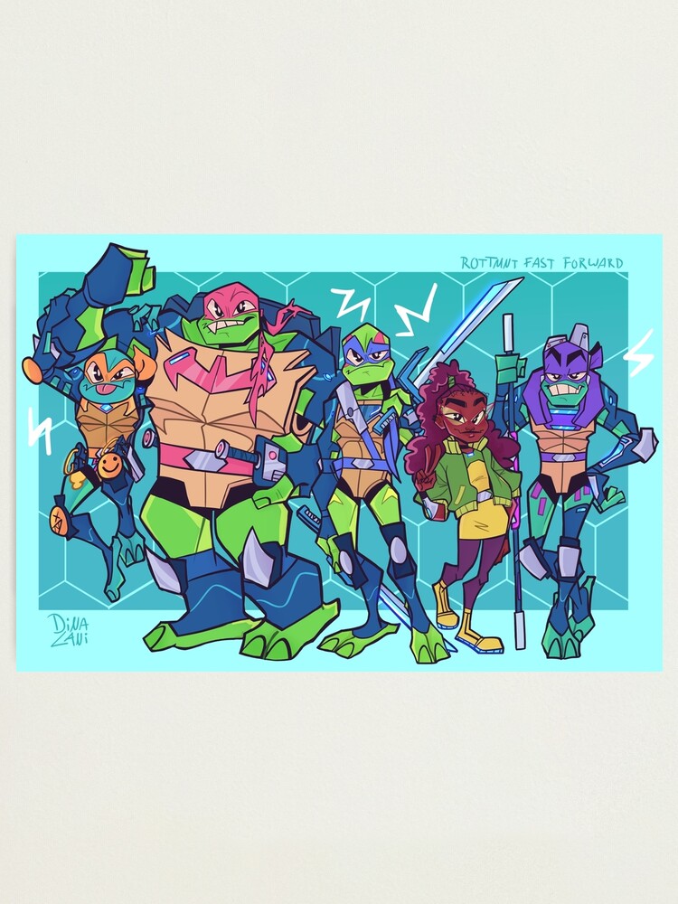 ROTTMNT mini turtles Photographic Print for Sale by anitasafonova